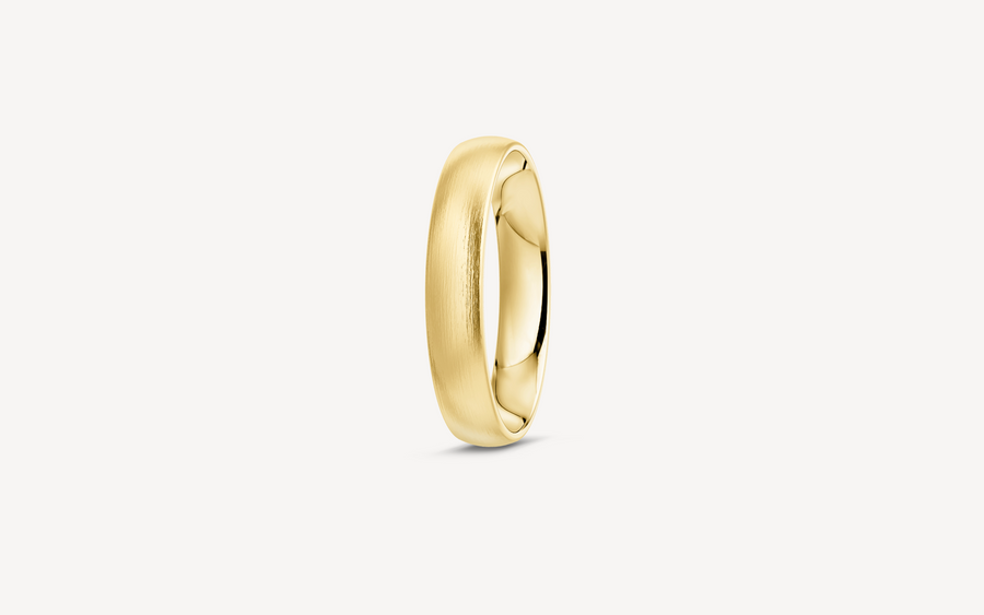 Vielsesring 14karat A-PROFIL - 4mm