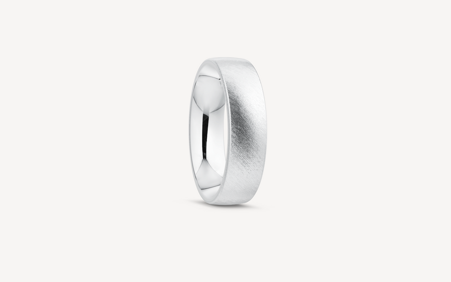 Vielsesring 14karat B-PROFIL - 6mm