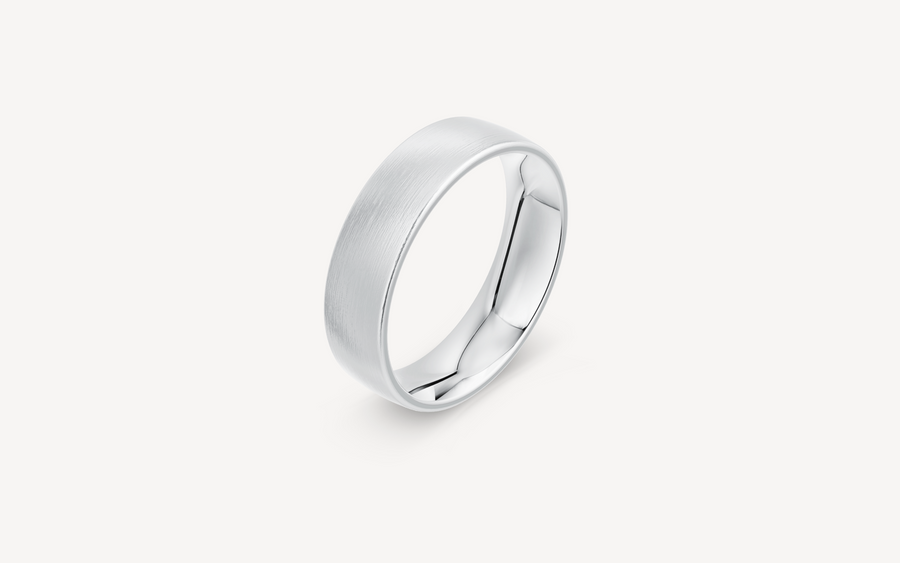 Vielsesring 14karat B-PROFIL - 6mm