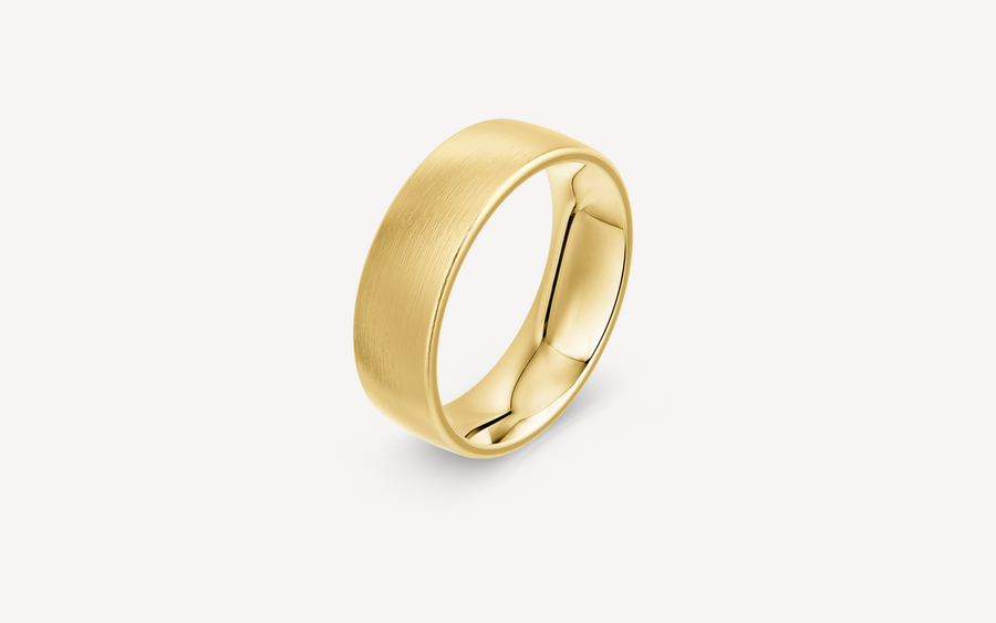 Vielsesring 14karat B-PROFIL - 7mm