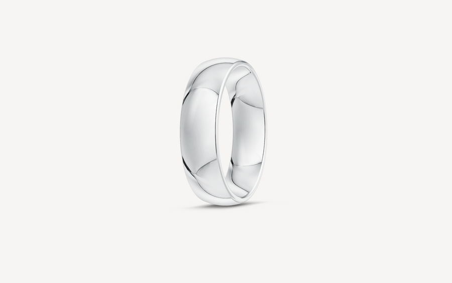 Vielsesring 14karat A-PROFIL - 6mm