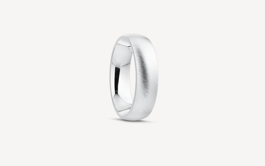 Vielsesring 14karat A-PROFIL - 6mm