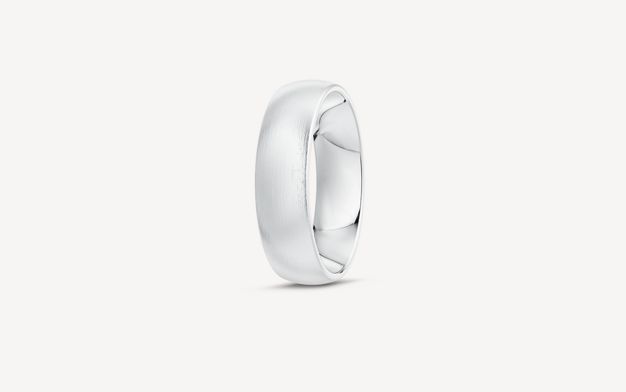 Vielsesring 14karat A-PROFIL - 6mm