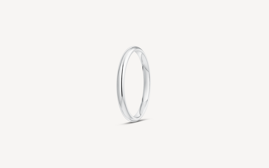 Vielsesring 14karat C-PROFIL - 2mm