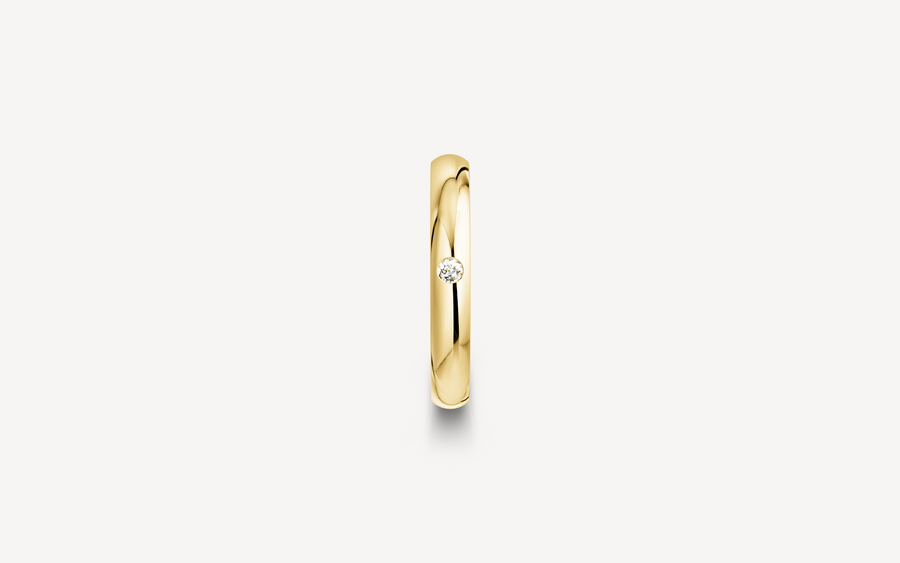 Vielsesring 14karat C-PROFIL - 3mm