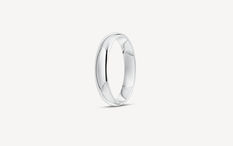 Vielsesring 14karat C-PROFIL - 4mm