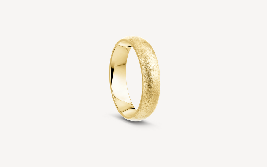 Vielsesring 14karat C-PROFIL - 5mm