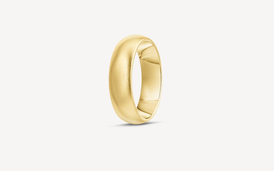 Vielsesring 14karat C-PROFIL - 6mm