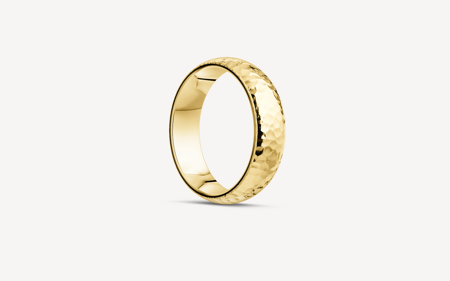 Vielsesring 14karat C-PROFIL - 6mm