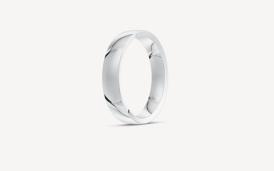 Vielsesring 14karat D-PROFIL - 5mm
