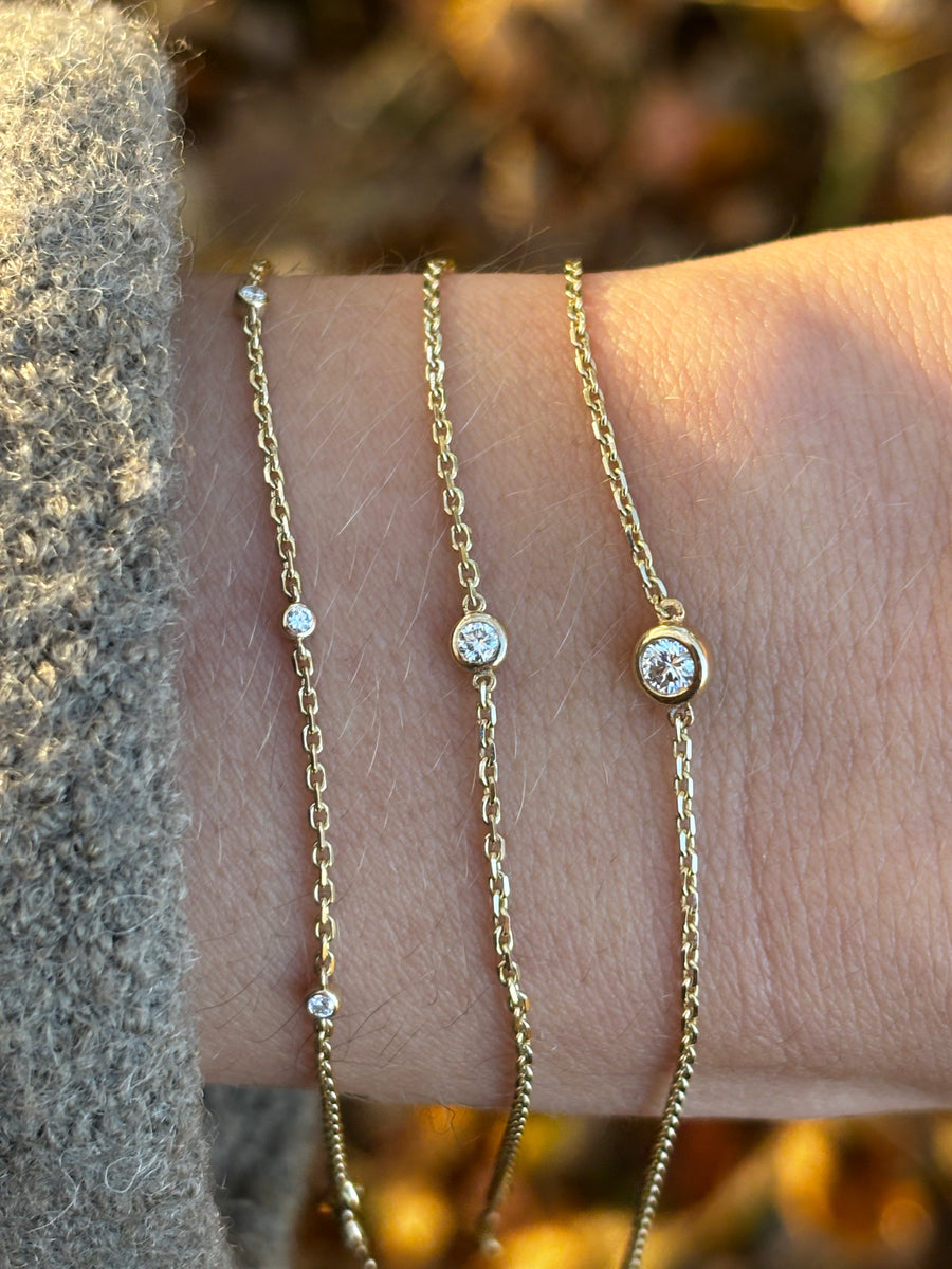 Stella Armbånd (Naturlig Diamant)