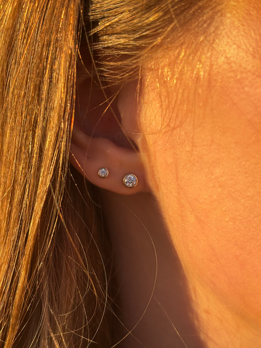 Diamant Ørestikker Rørfatning / Bezel (Kampagnemodel)