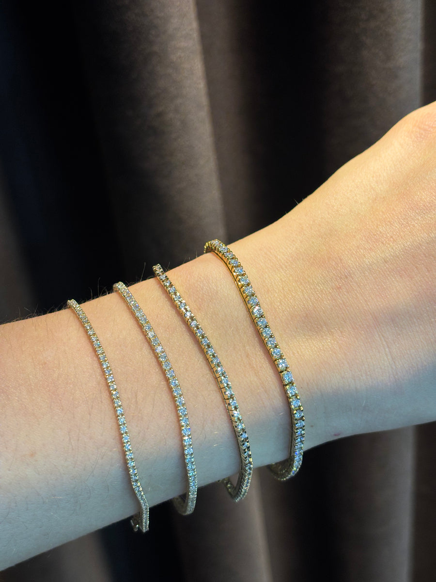 Tennis Armbånd Klassisk (Lab Grown Diamant)