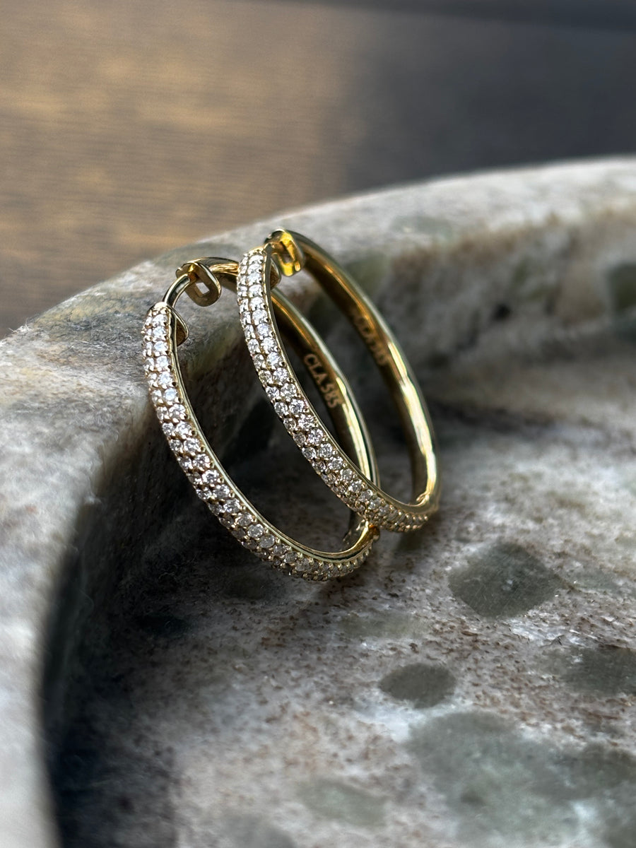 Perfection Creoler (naturlig diamant)