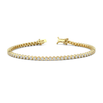 Tennis Rørfatning / Bezel (Lab Grown Diamant)