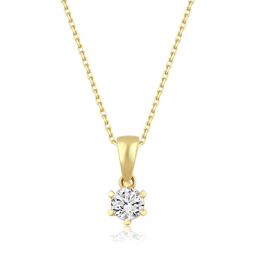 Diamant Vedhæng 6 Grabber (Naturlig Diamant)