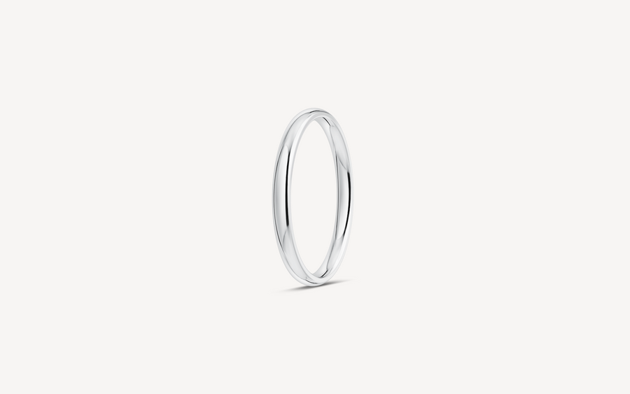 Vielsesring 14karat A-PROFIL - 2mm