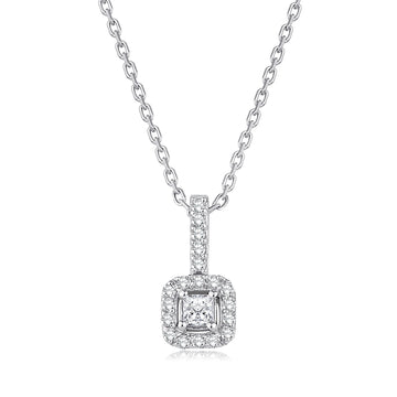 Princess Roset, 18kt hvidguld, 0.22ct