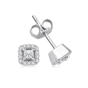 Princess Roset, 18kt hvidguld, 0,36ct